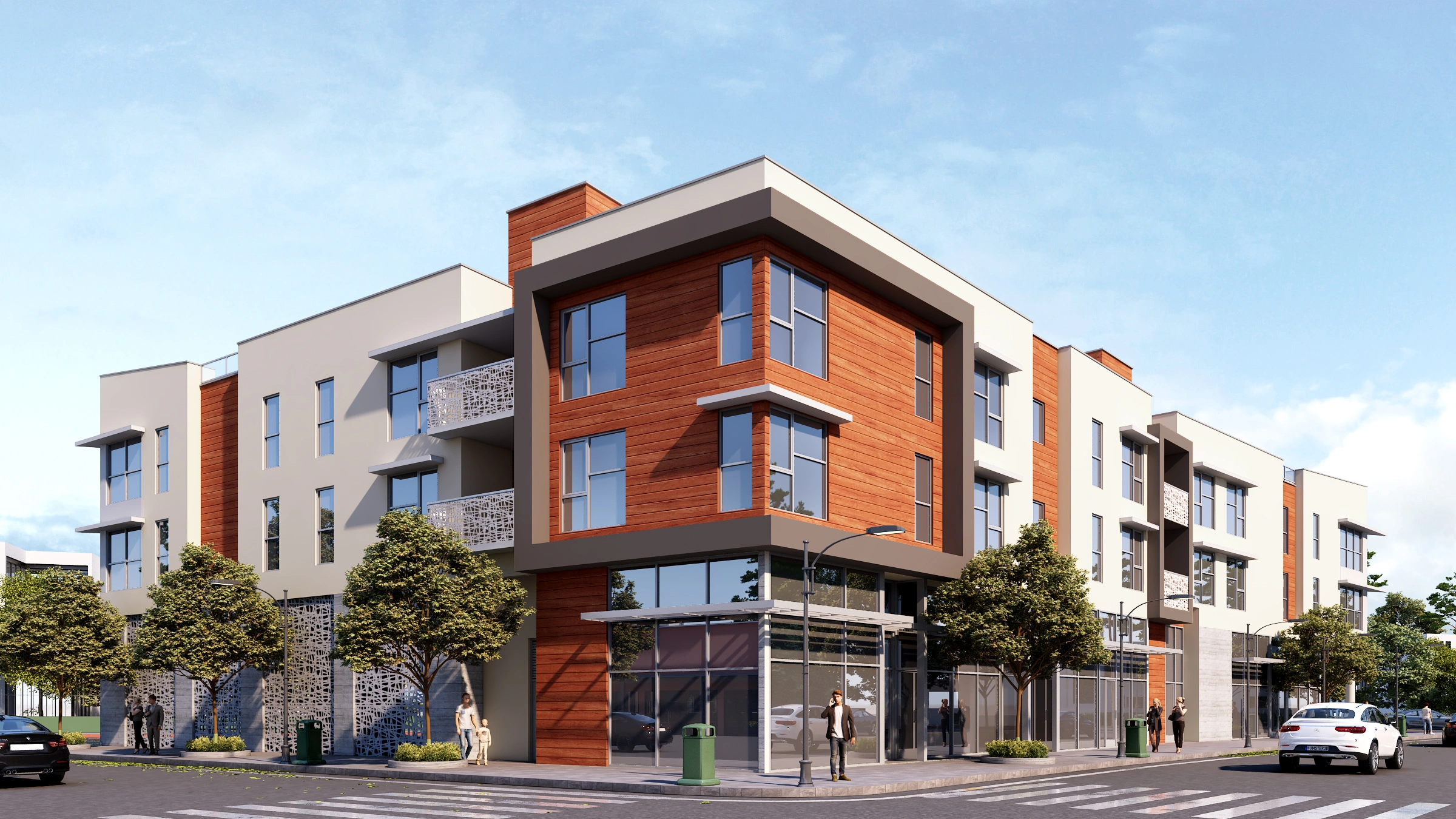 Exterior rendering