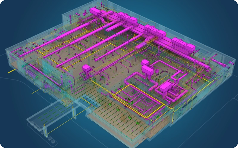 MEP (Mechanical, Electrical, and Plumbing) Drafting
